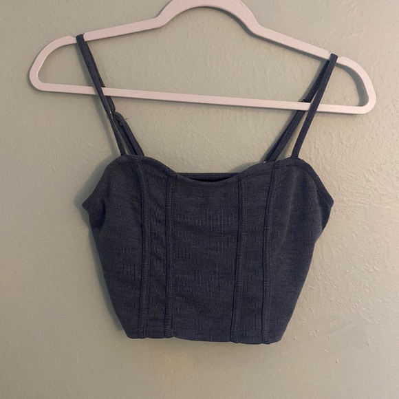 Blue, crop top, size S - Picture 1 of 4
